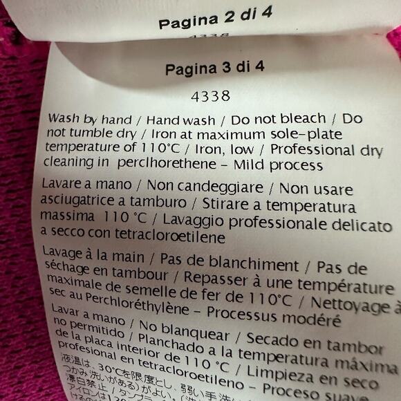 M Missoni Multicolor Lurex Knit Mini Skirt Size 42 US 6 Stretch - Picture 9 of 10